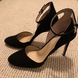 Suede Michael Kors Pumps with Ankle strap